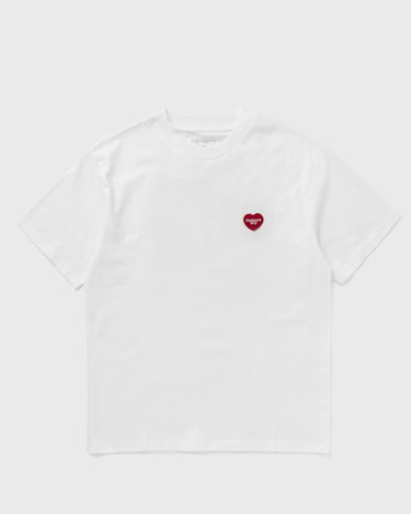 T-shirt Carhartt WIP Short Sleeve Heart Patch T-Shirt Hvid | I032318-1WZ.XX, 2
