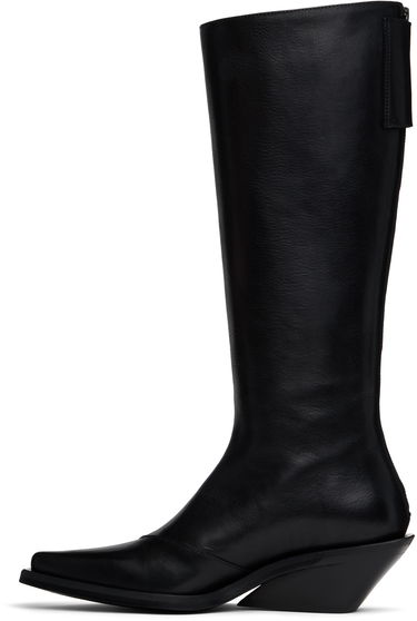Kjole Ann Demeulemeester Ann Demeulemeester Auke Pointy Tall Boots Sort | 2402-W-R35-LT141-099, 2