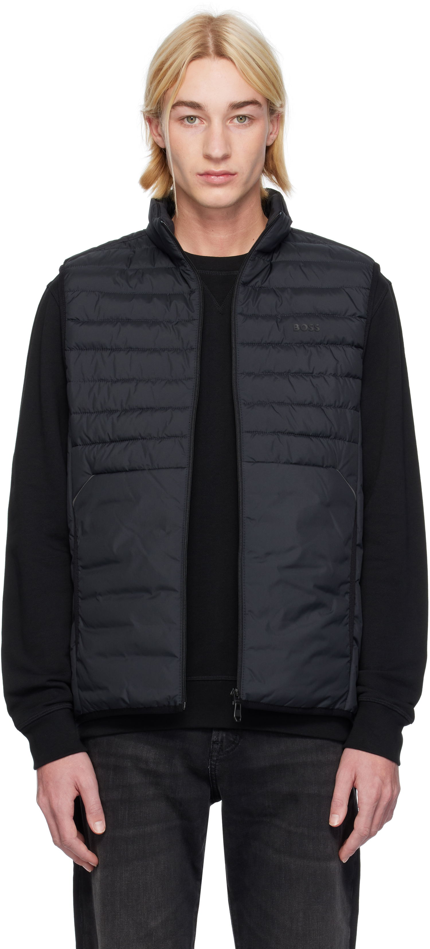 Vest BOSS Padded Vest Sort | 50514762, 0