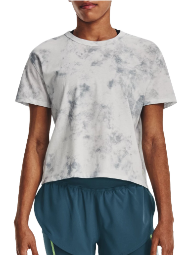 T-shirt Under Armour Run Anywhere Graphic Tee Hvid | 1376827-006