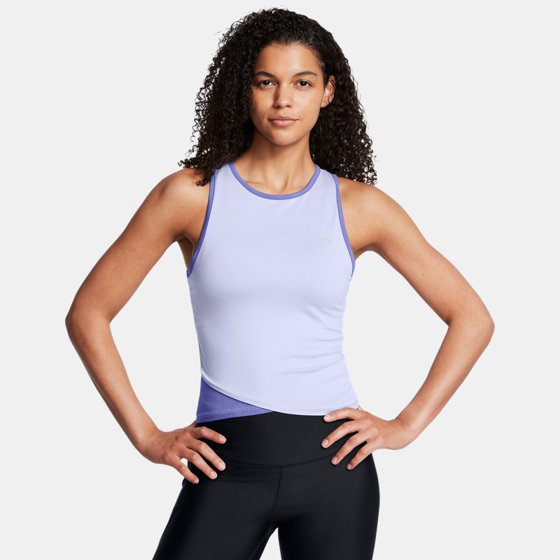 Tanktop Under Armour Breeze Asymmetric Training Tank Top Lilla | 1383657-539, 0