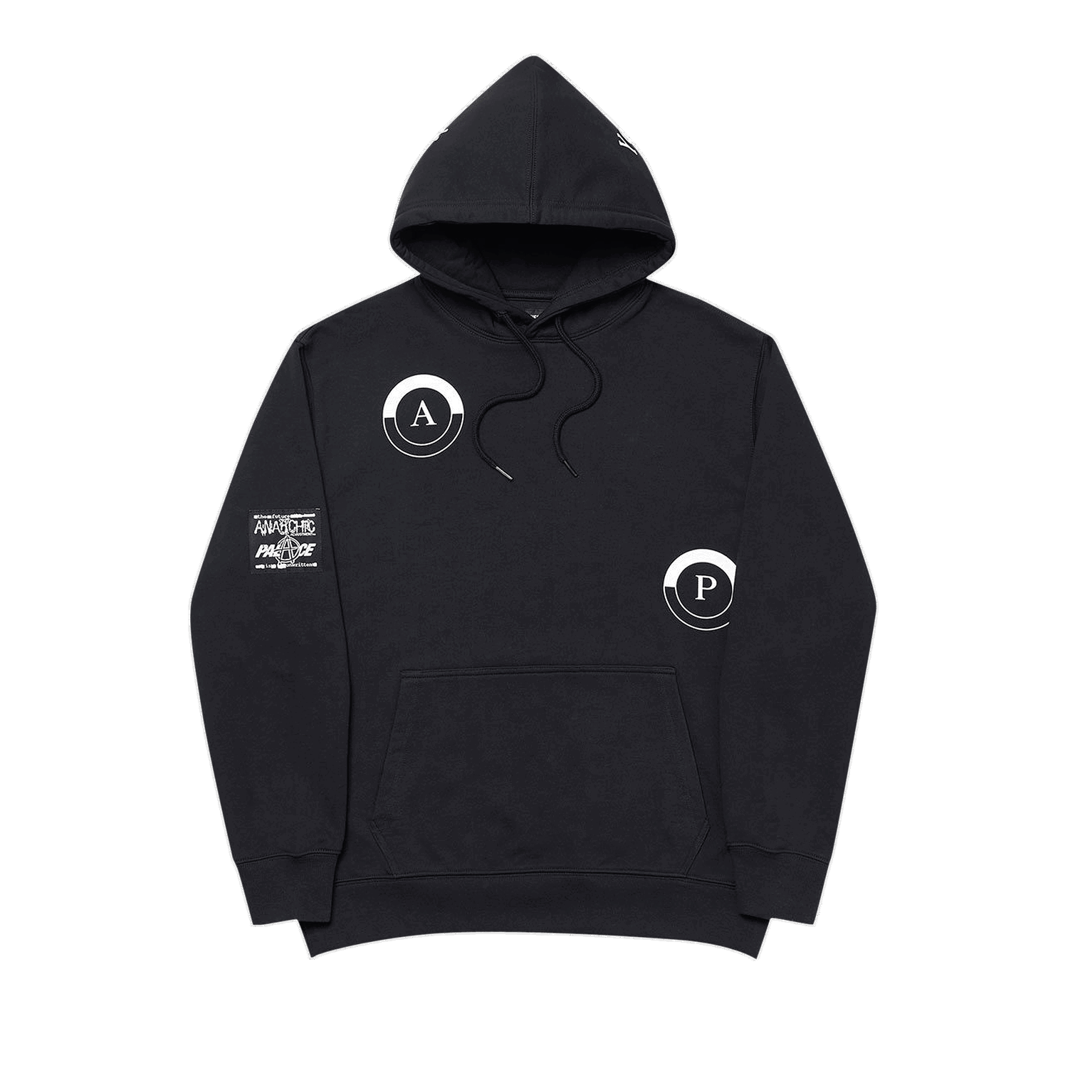 Sweatshirt Palace Humanity Hood Sort | P18HD064, 0