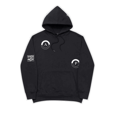 Sweatshirt Palace Humanity Hood Sort | P18HD064, 0