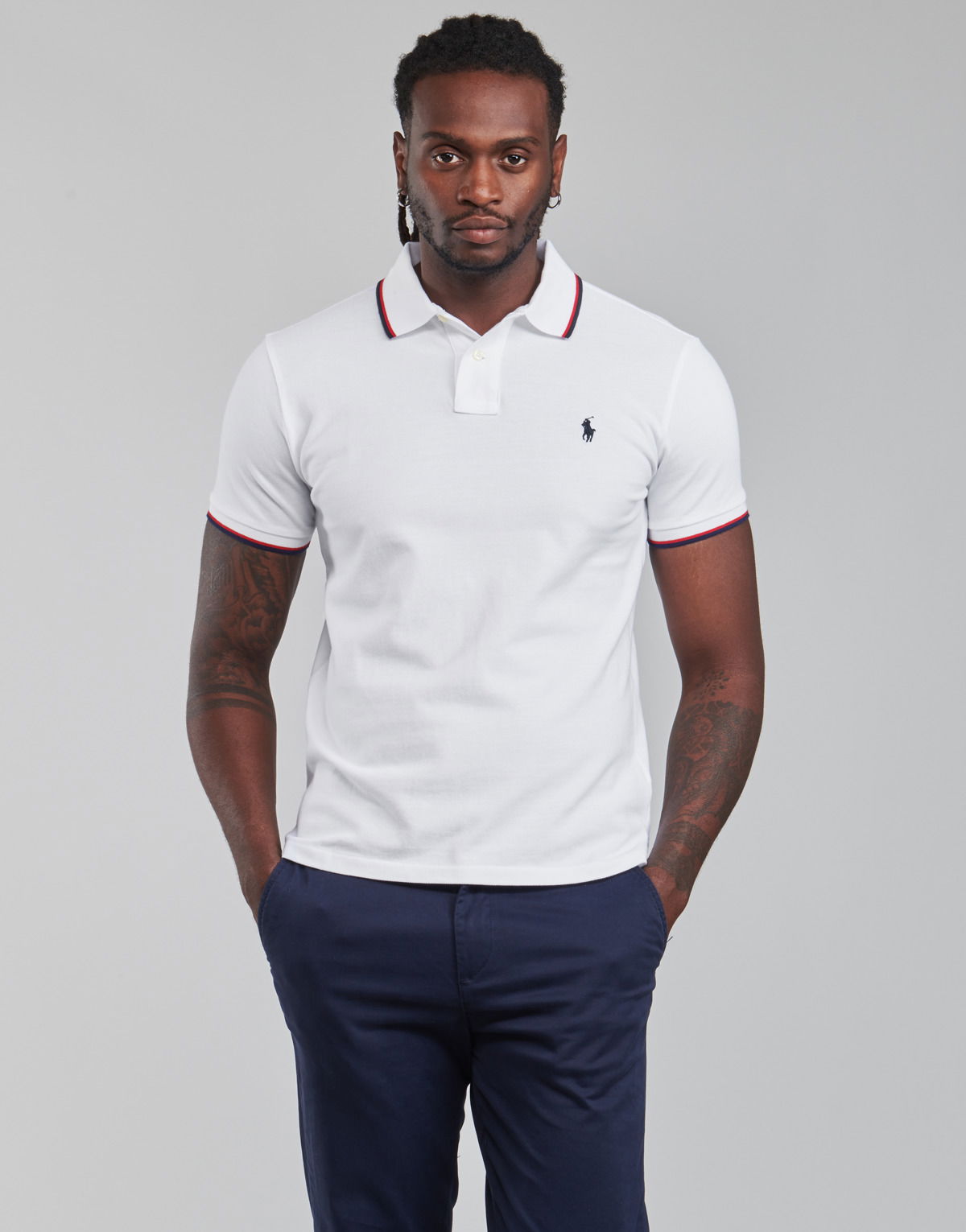 Polo skjorte Polo by Ralph Lauren Polo shirt Hvid | 710842621002, 0