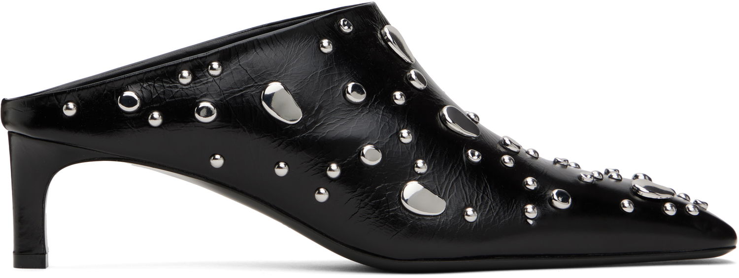 Sneakers og sko Jil Sander Studs Mules Sort | J15WP0141_P7084, 0