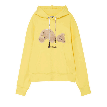 Sweatshirt Palm Angels Bear Hoodie Gul | PMBB058S21FLE0021810, 0
