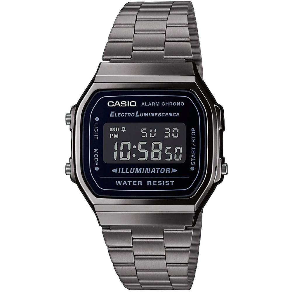 Ur CASIO Vintage Watches Grå | A168WEGG-1BEF, 0