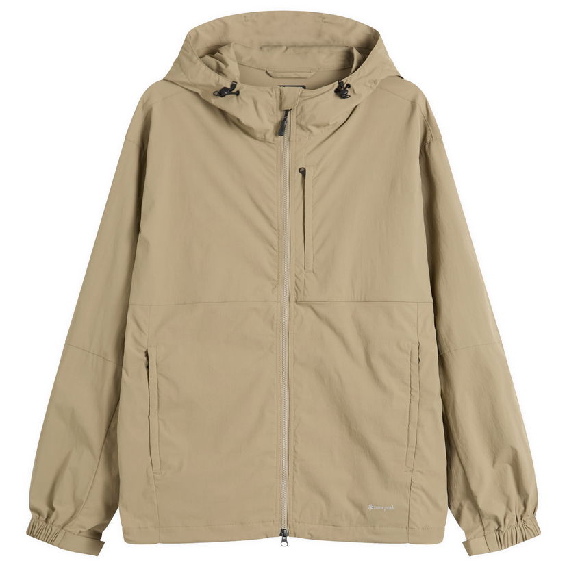 Vindjakke Snow Peak Utility Parka Jacket Beige | NSD-JK-25AU002-GRI