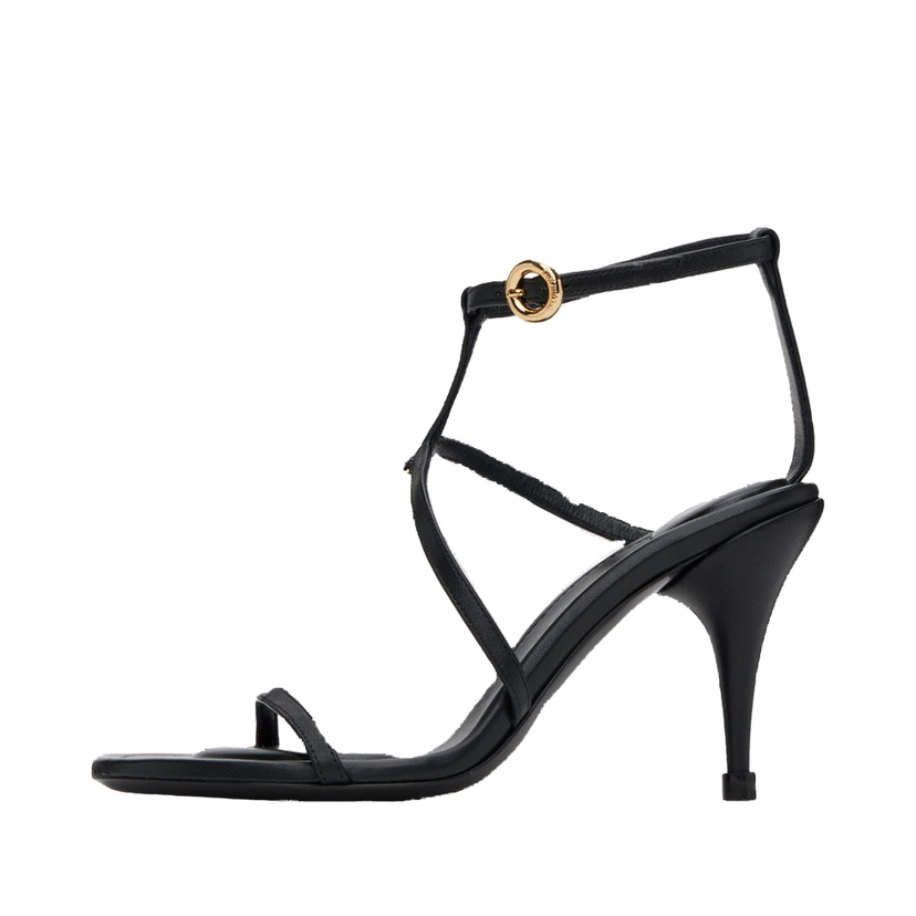 Sneakers og sko Jacquemus Le Chouchou 'Les sandales Pralu' Chain Heeled Sandals Sort | 24E241FO084-4303