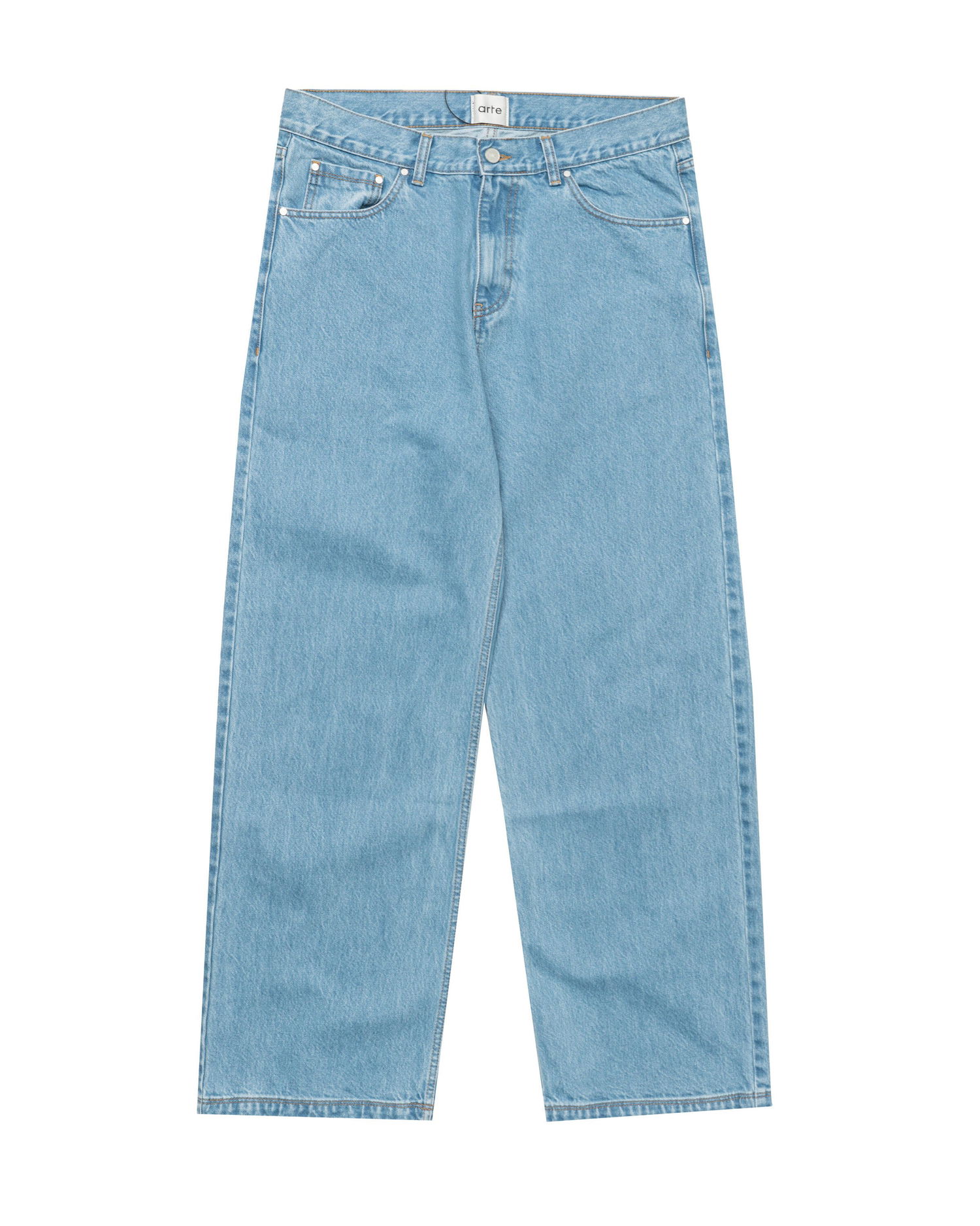 Jeans Arte Antwerp Arte Antwerp Graphic Wide Leg Jeans Blå | AW25-080P-BLE, 0