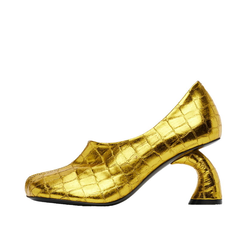 Sneakers og sko Dries Van Noten Dries Van Noten Square Toe Heels Metalisk | WS251-1551-208