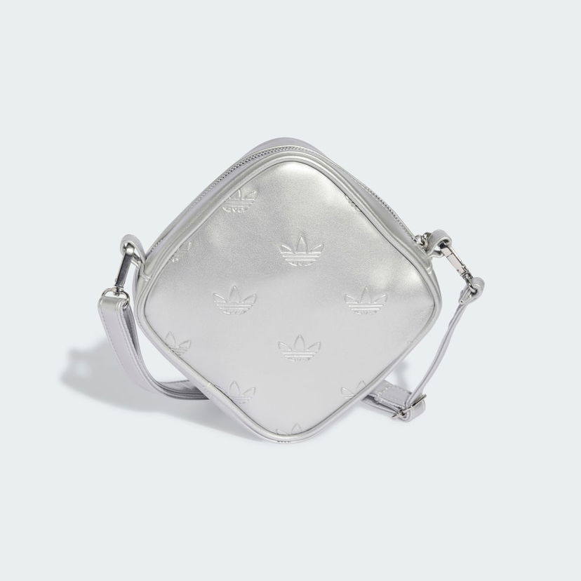Skuldertaske adidas Performance Adicolor Diamond-Shaped Crossbody Bag Metalisk | JW0051