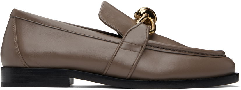 Sneakers og sko Bottega Veneta Bottega Veneta Astaire Leather Loafers Brun | 796697 V5DZ0