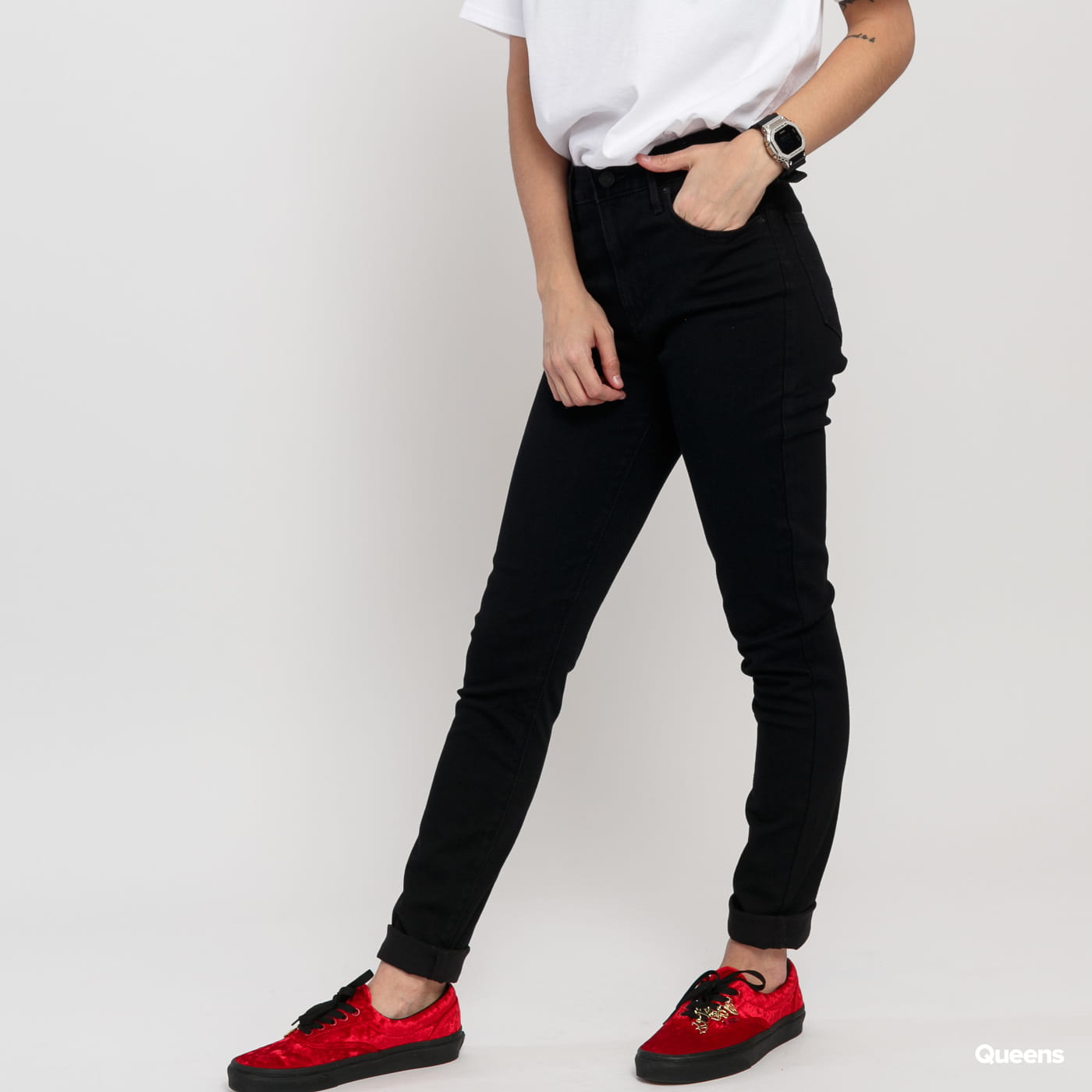Jeans Levi's 721 High Rise Skinny long shot Sort | 18882-0233, 0