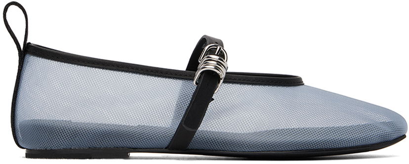 Kjole rag & bone rag & bone Spire Mary Jane Ballerina Flats Blå | WFF24PF047MS47
