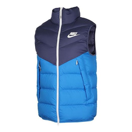 Vest Nike Athleisure Down Vest Blå | 928860-557