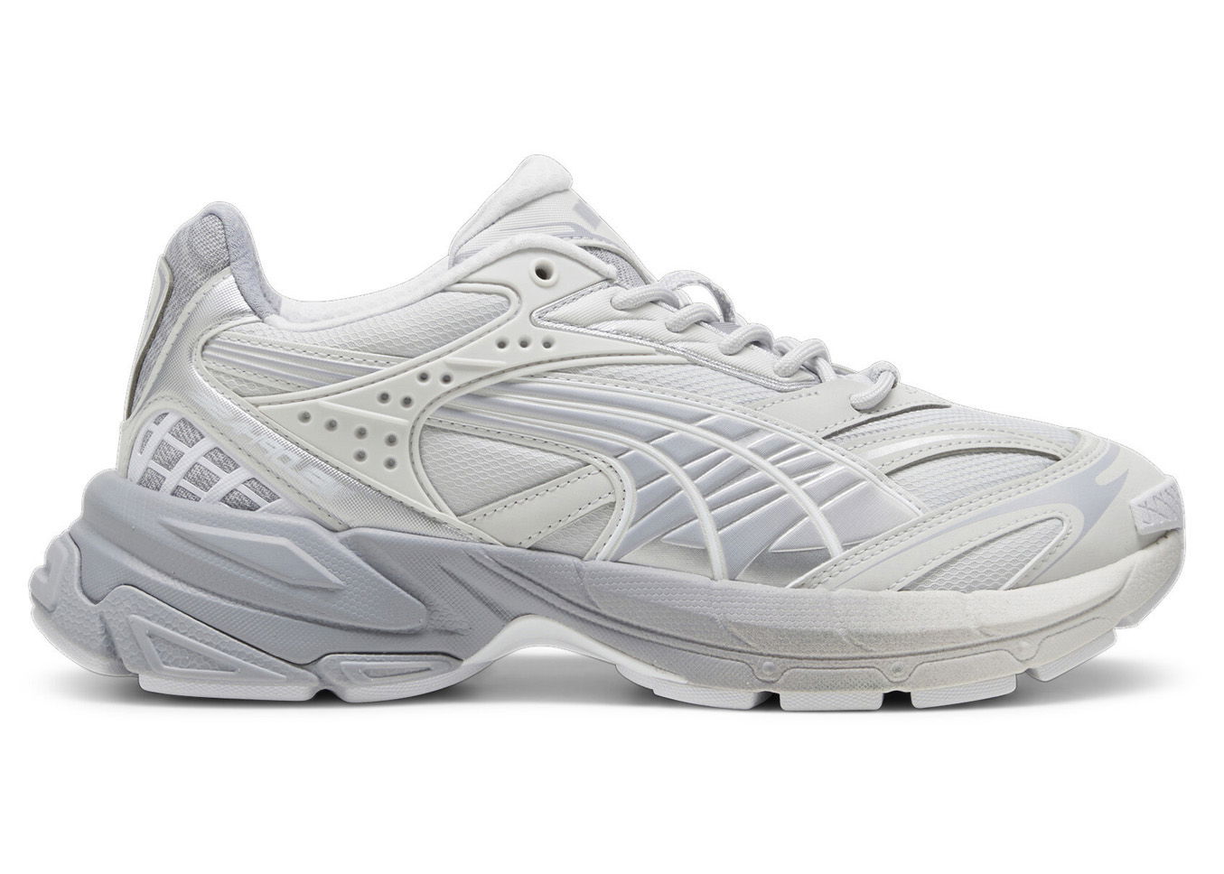 Sneakers og sko Puma Velophasis 372.5 Feather Gray Gray Fog Grå | 396475-01, 0