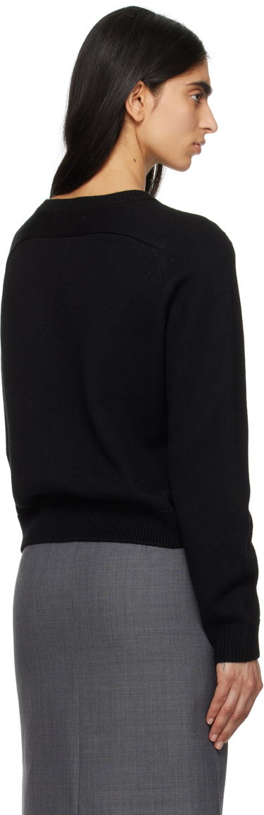 Sweater Marc Jacobs Marc Jacobs Knit Logo Sweater with Gem Embellishments Sort | 2S5RTP001K26, 2