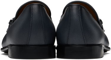 Sneakers og sko FERRAGAMO Salvatore Ferragamo Gancini Ornament Loafers Mørkeblå | 778747, 1