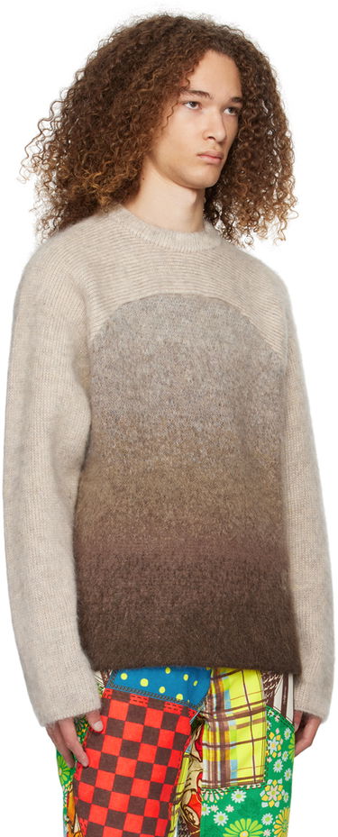 Sweater ERL Gradient Knit Sweater Brun | ERL07N201, 1