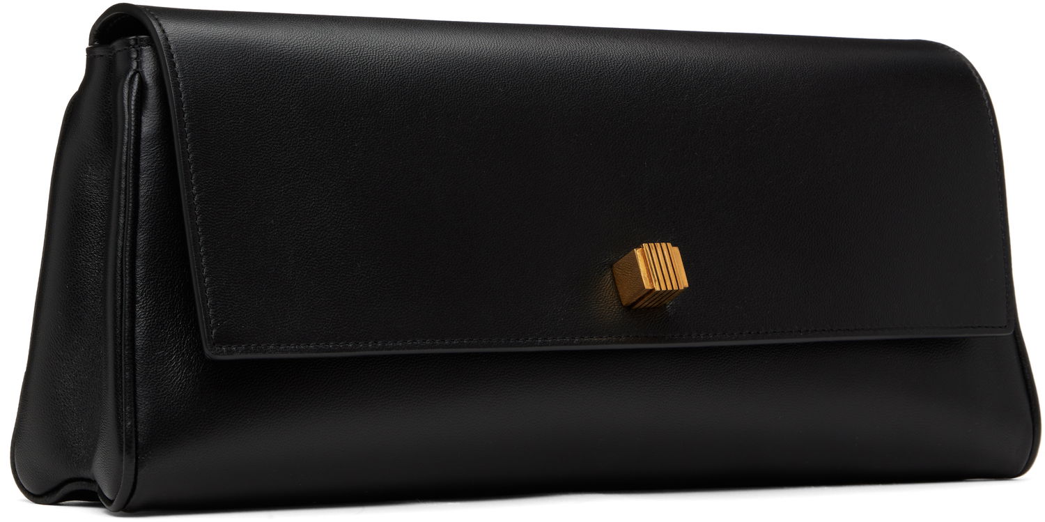 Håndtaske Khaite Khaite Audrey Leather Clutch Sort | H3033-867, 1