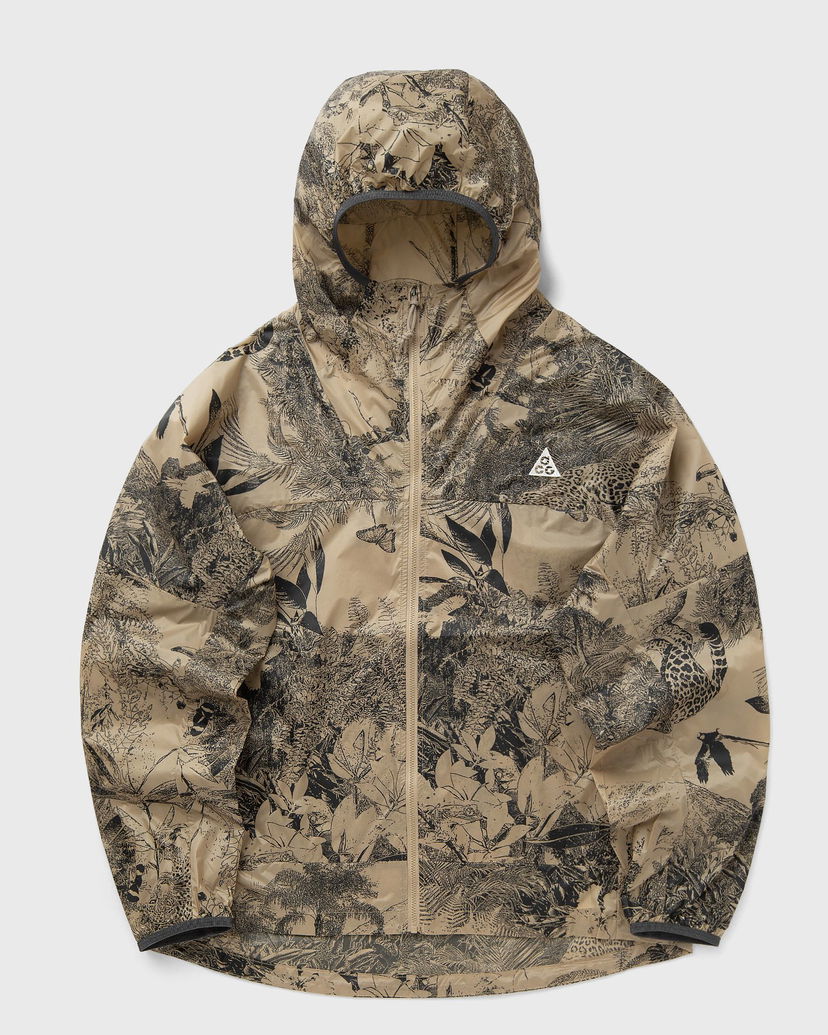 Vindjakke Nike ACG Windproof Cinder Cone Jacket All Over Print Beige | HJ2885-297