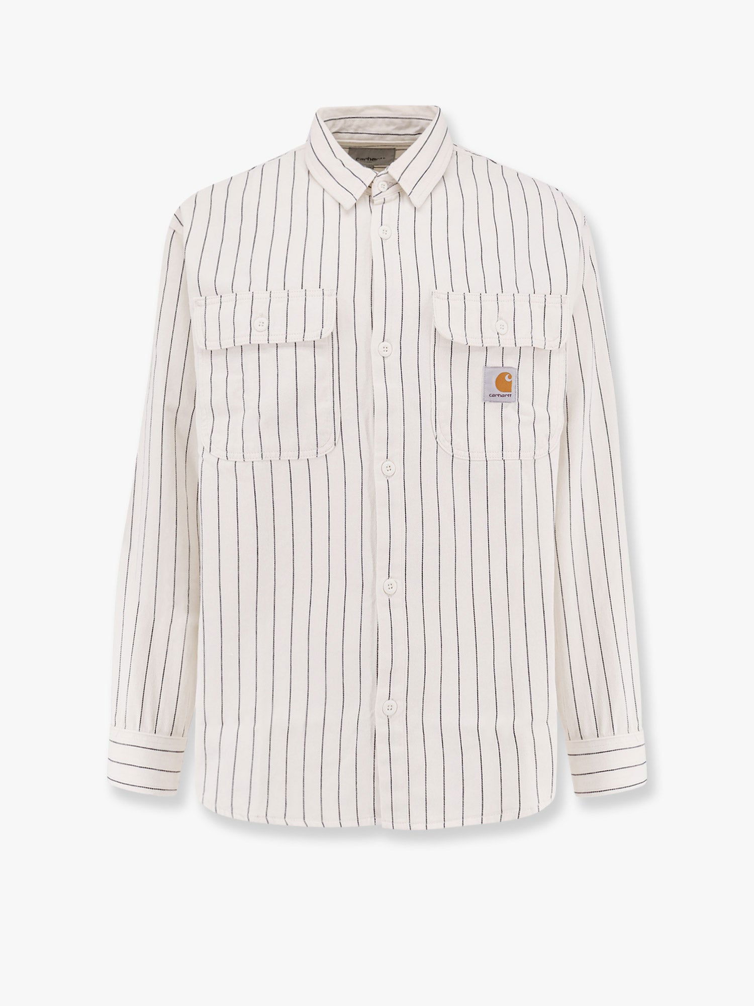 Skjorte Carhartt WIP Hendry Striped Shirt Carhartt WIP Hvid | I0348272RM02, 0