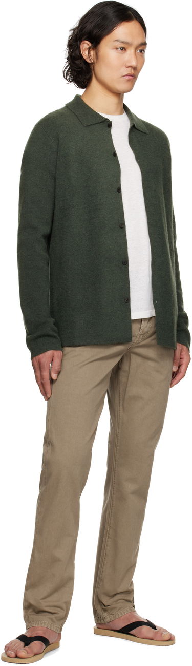 Sweater The Row The Row Iverson Cardigan Grøn | 874-Y363, 3