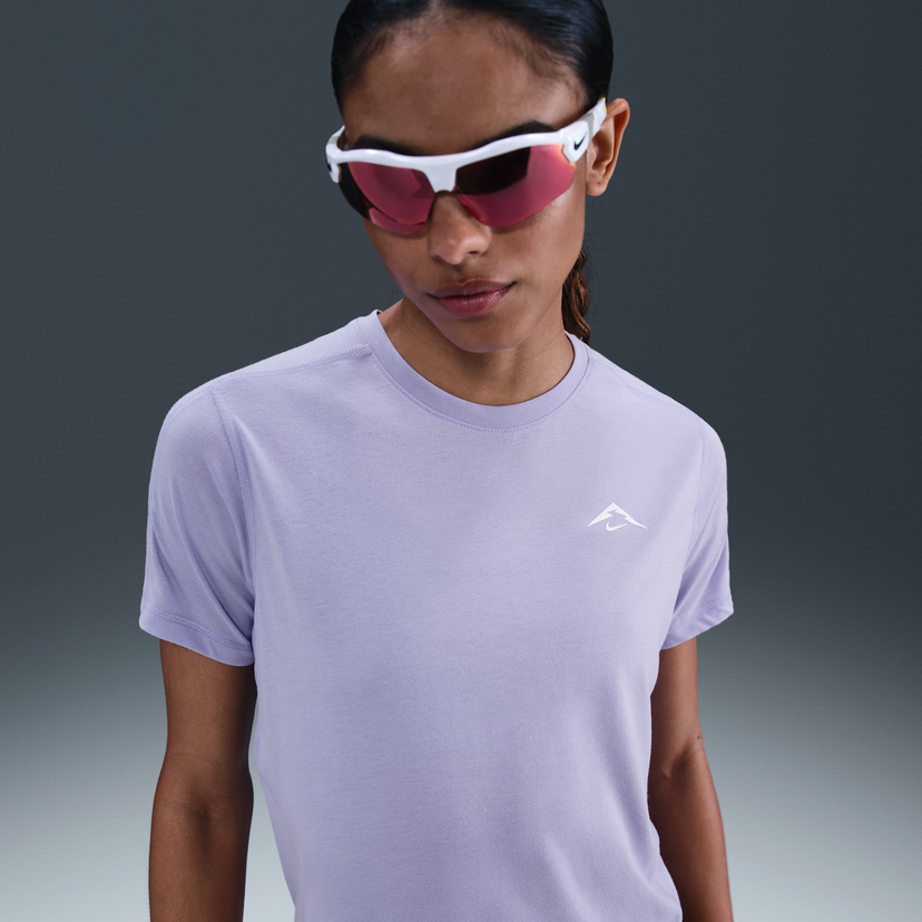 T-shirt Nike Dri-FIT Trail Short-Sleeve Running T-Shirt Lilla | HJ2242-533