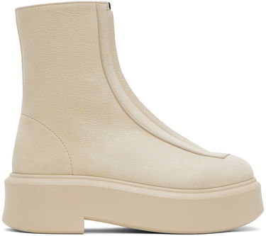 Tøj The Row The Row Zipped I Boots Beige | F1144-L131R, 0