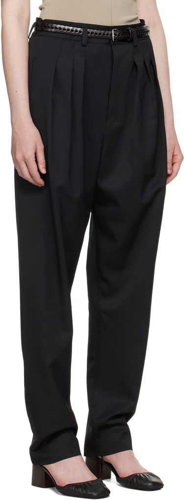 Bukser LEMAIRE Lemaire Pleated Tailored Trousers Sort | PA1178 LF1362, 1