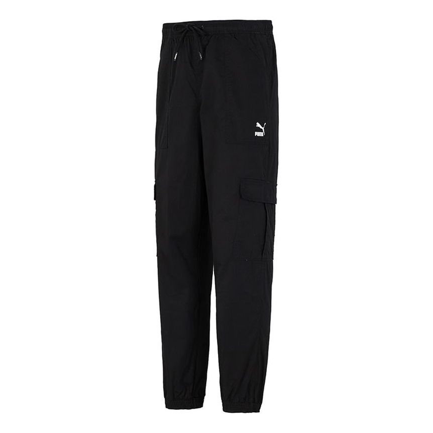 Cargo bukser Puma Woven Cargo Pants Sort | 533101-01, 0