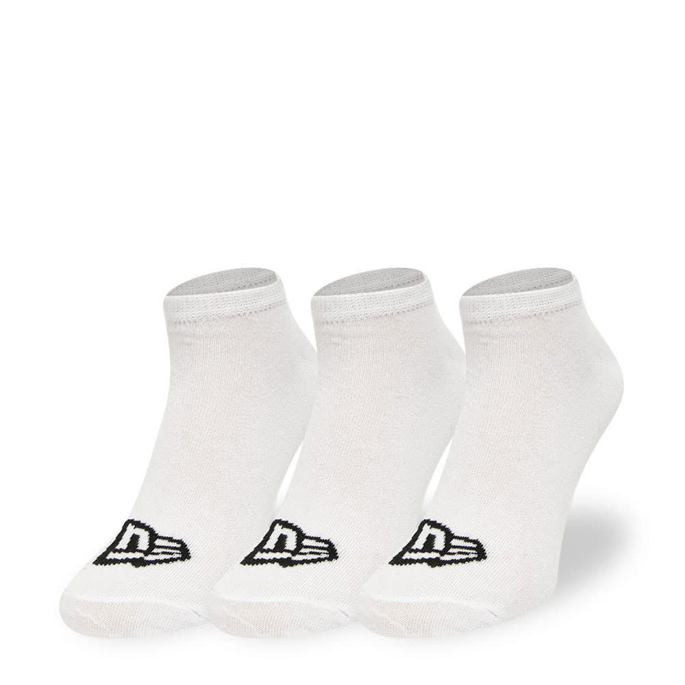 Sokker New Era Flag Sneaker 3-Pack Hvid | 13113638, 0