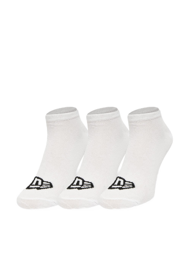 Sokker New Era Flag Sneaker 3-Pack Hvid | 13113638