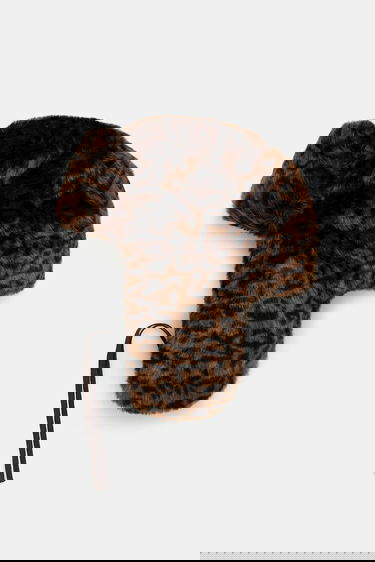 Hat Kangol Leopard Print Faux Fur Trapper Hat Brun | K4266ST.LEOPARD, 2
