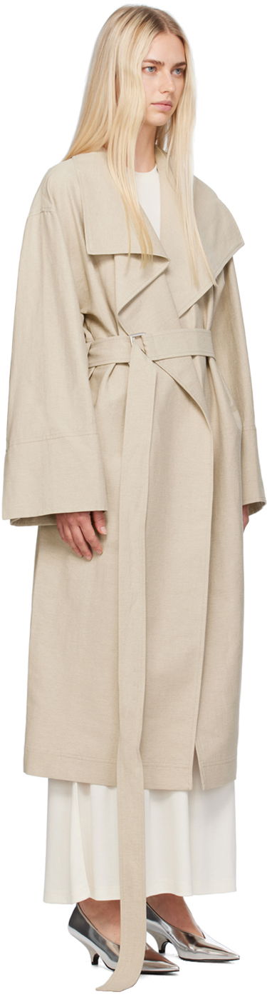 Trenchcoat TOTEME Totême Signature Trench Coat Beige | 243-WRO3318-FB0196, 1