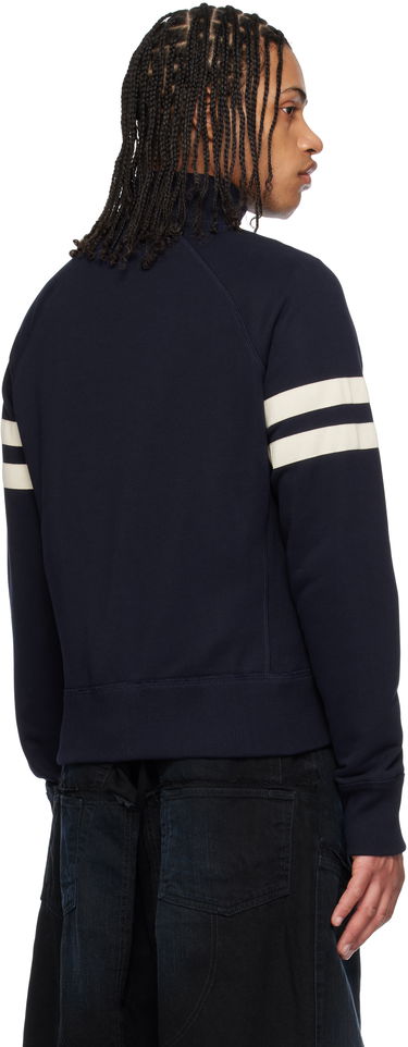 Sweatshirt MISBHV MISBHV Zuma Zip-Up Sweater Mørkeblå | 250M150, 2
