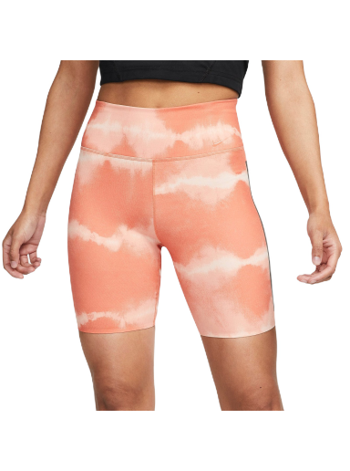 Shorts Nike Biker Shorts Dri-FIT One Luxe Orange | do7814-827