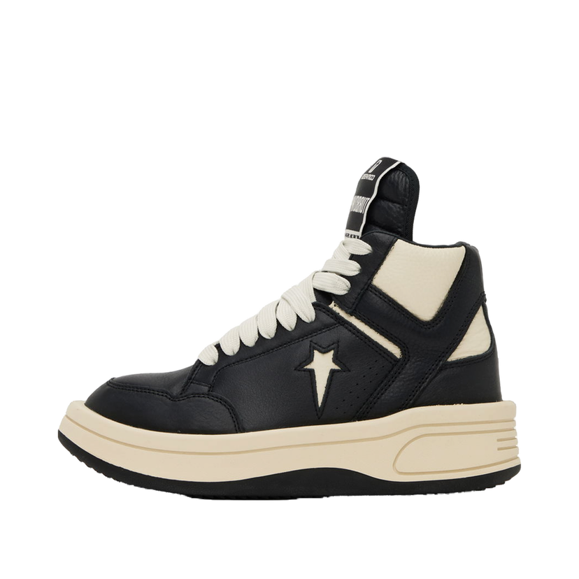 Sneakers og sko Rick Owens DRKSHDW Black & White Converse Edition Turbowpn Sort | DC02BX945 CA03R0