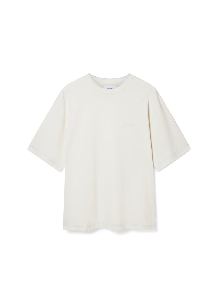 Crop top AXEL ARIGATO Classic Stitch Detail T-Shirt Hvid | A2980002