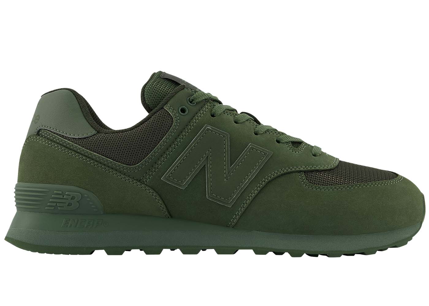 Sneakers og sko New Balance 574 Mono Green Norway Grøn | ML574FW2, 0