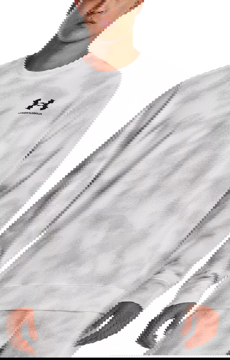 Sweatshirt Under Armour Rival Terry Nov Crew Hvid | 1377186-100, 0