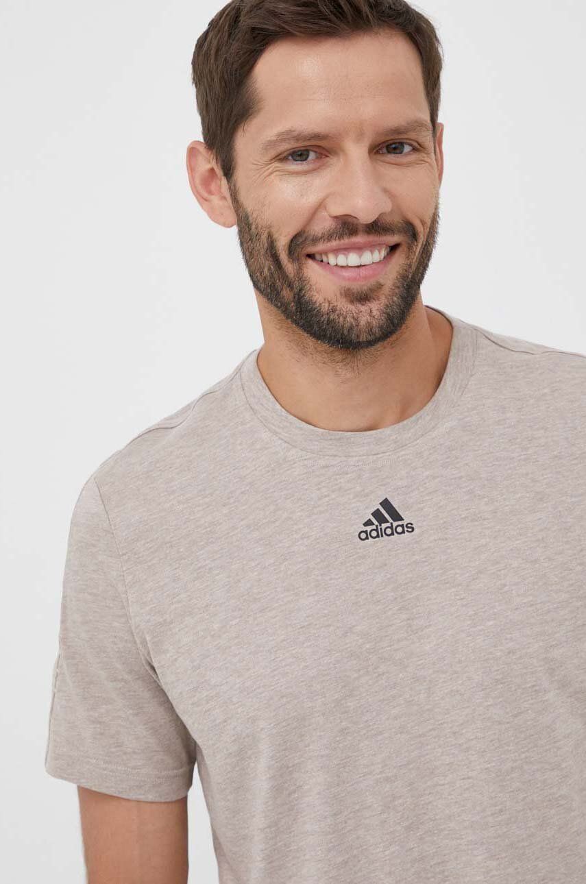 T-shirt adidas Originals Mélange Tee Beige | IB6143, 0