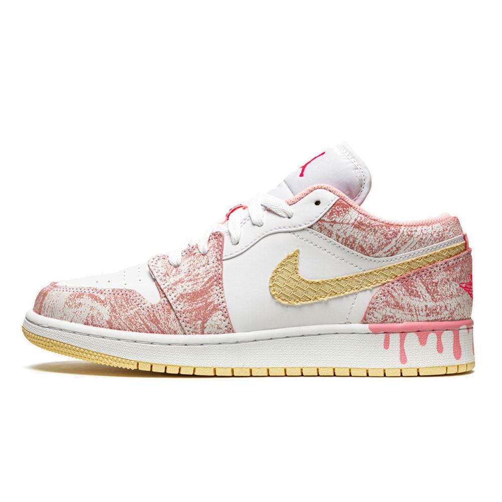 Sneakers og sko Jordan Air Jordan 1 Low GS "Strawberry Ice Cream" Lyserød | CW7104-601, 0
