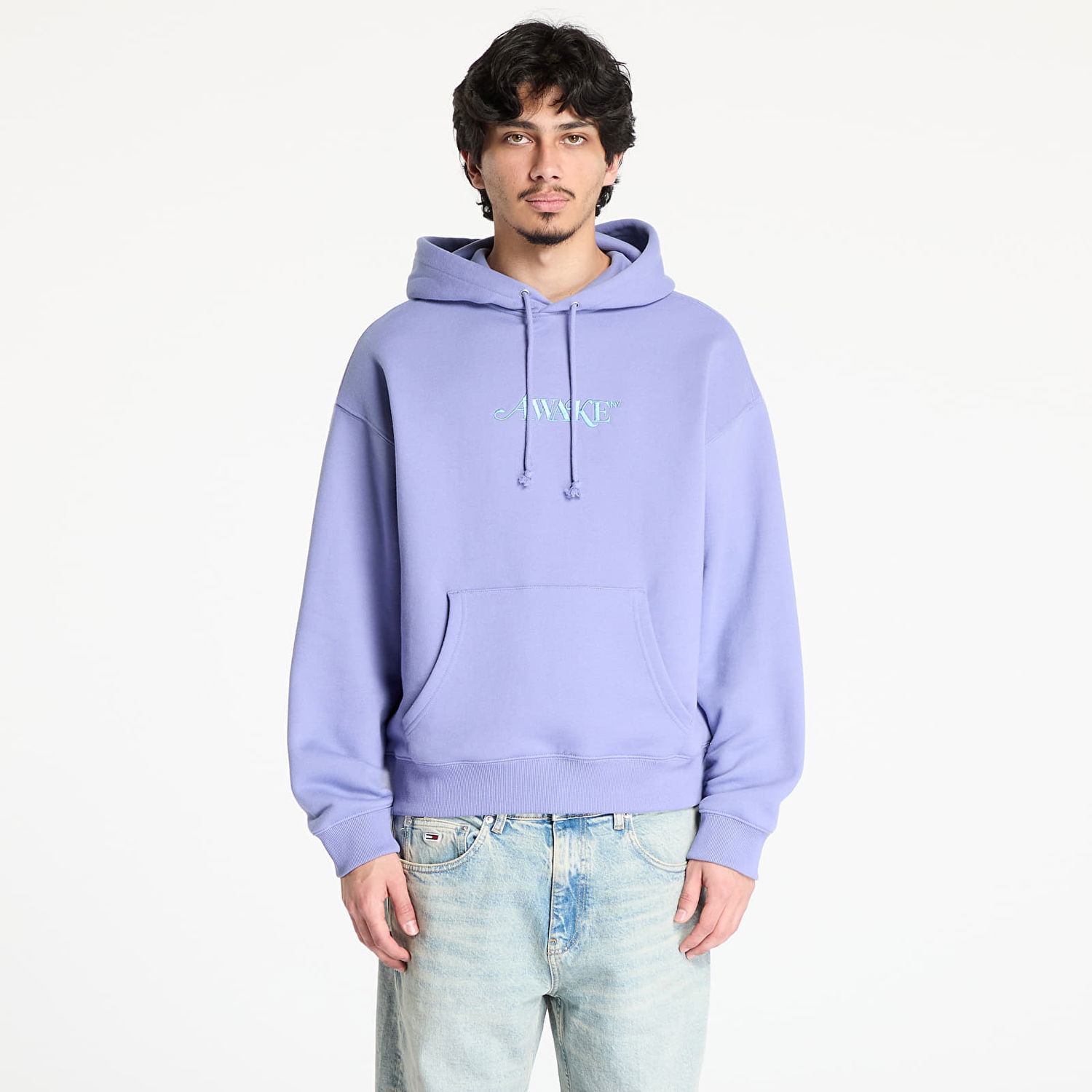 Sweatshirt Awake NY Awake NY Classic Logo Hoodie Lilla | AWK-SP25-HD002-PERIW, 0