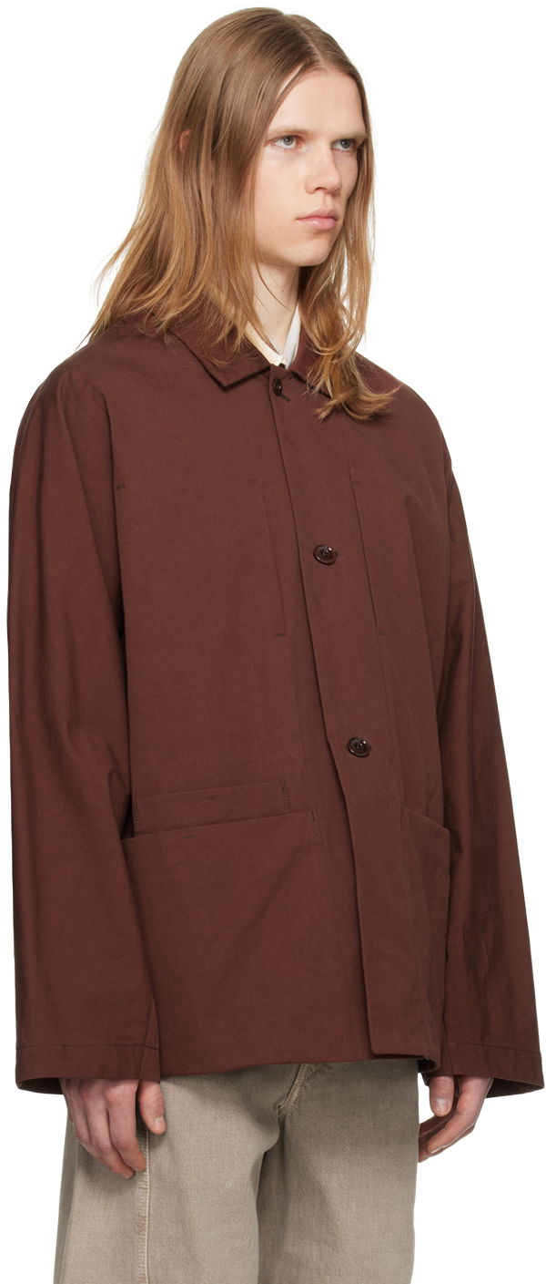 Jakke LEMAIRE Lemaire Single Breasted Jacket Brun | OW1075 LF1220, 1