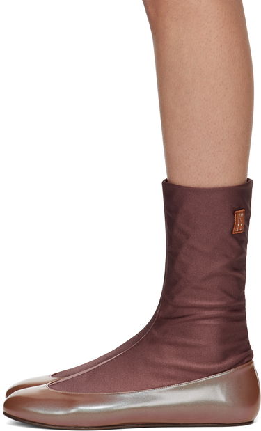 Tøj KIKO KOSTADINOV Kiko Kostadinov Proxima Short Ballerina Flats Brun | KKWSS25FT03-163, 2