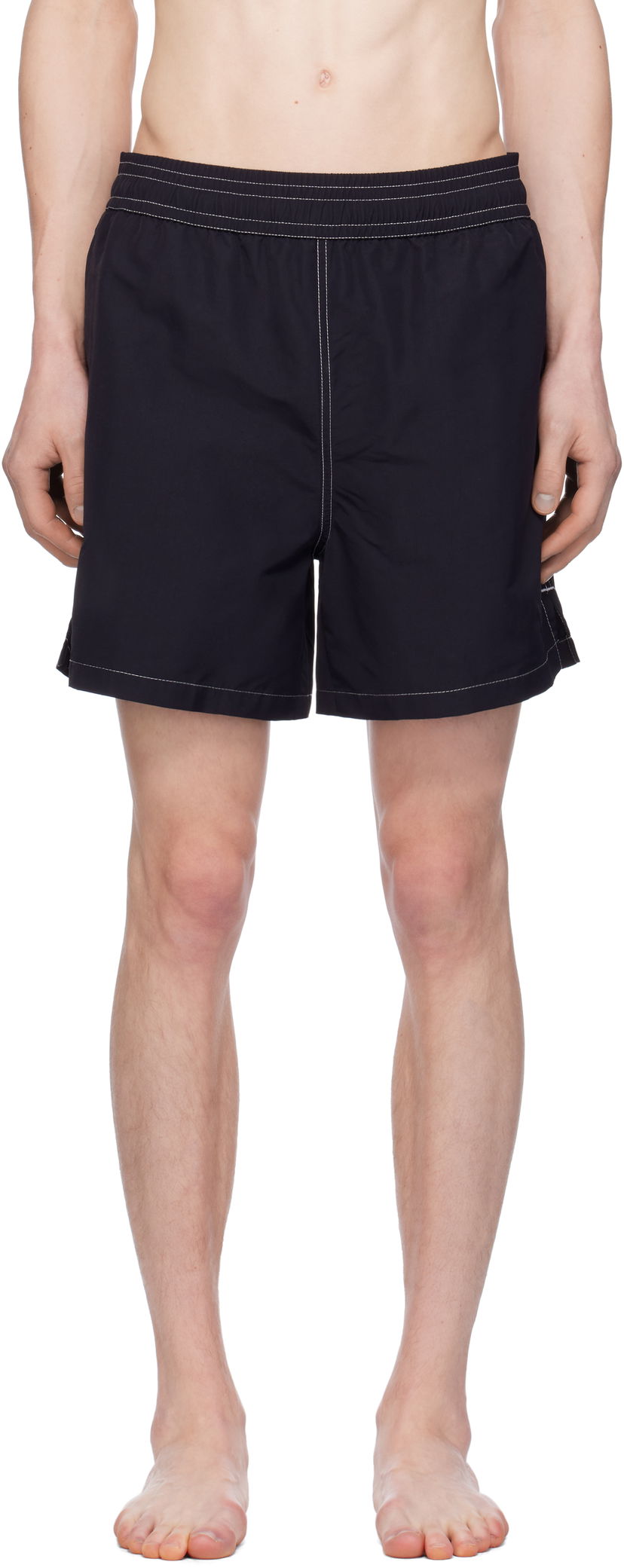 Badetøj AMI AMI Paris Beach Swim Shorts Sort | HBW006.PA0027