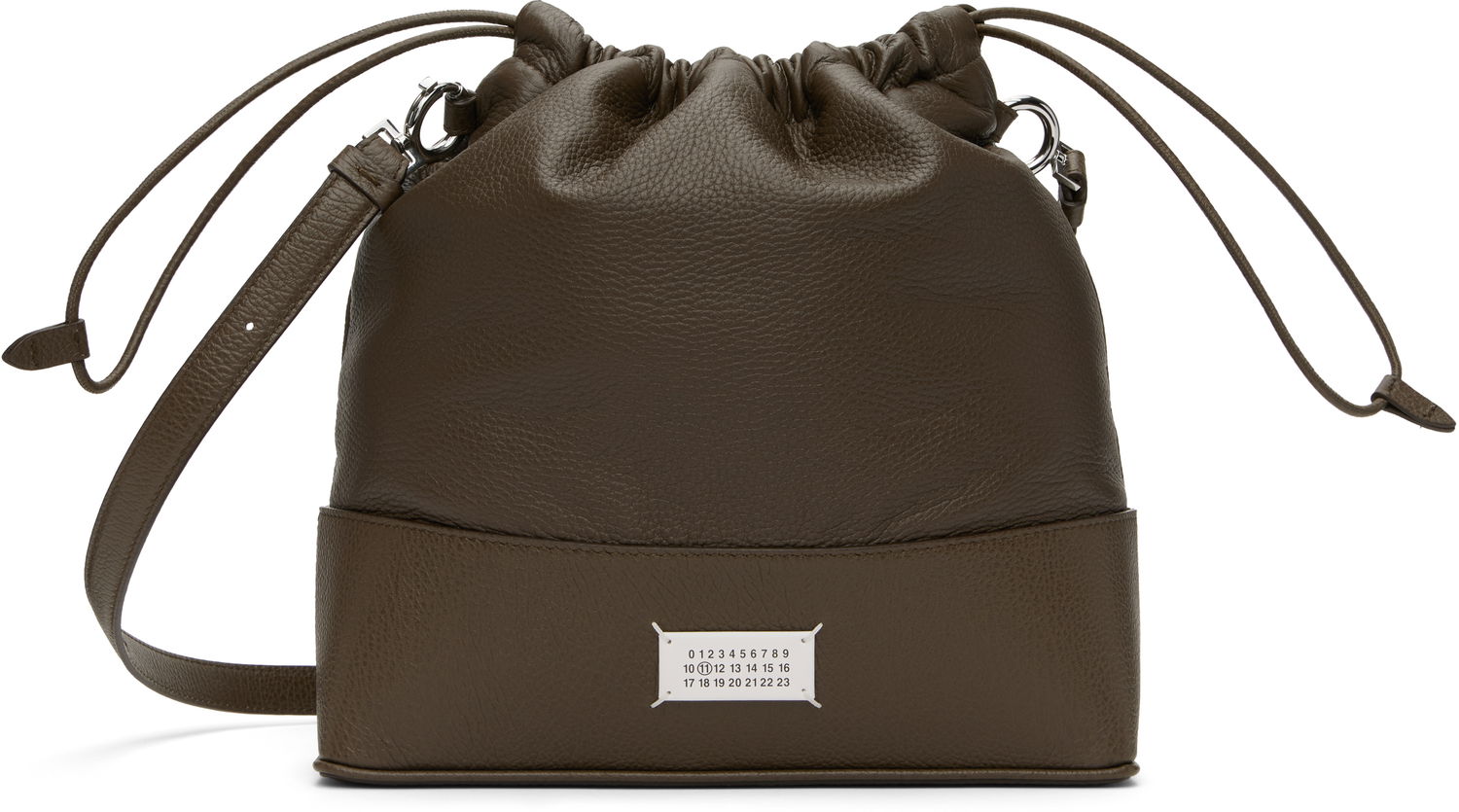 Rygsæk Maison Margiela Drawstring Small Backpack Brun | SB2WA0011 P7245, 0