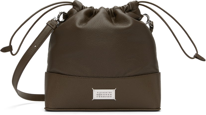 Rygsæk Maison Margiela Drawstring Small Backpack Brun | SB2WA0011 P7245